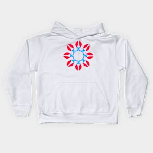 Red flower Kids Hoodie